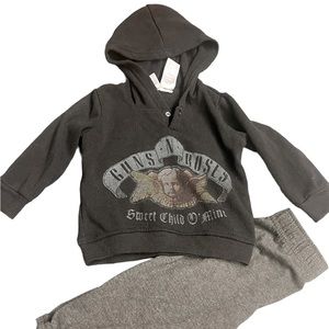 Guns & Roses Outfit 12month